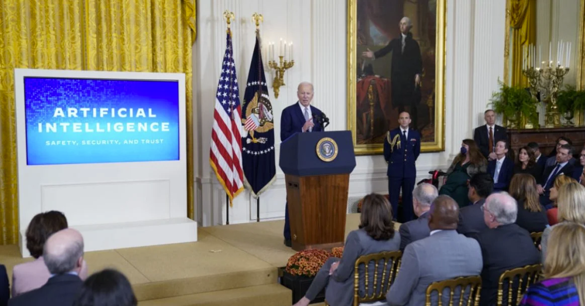 President Biden&rsquo;s executive order on &ldquo;Safe, Secure, and Trustworthy AI&rdquo;